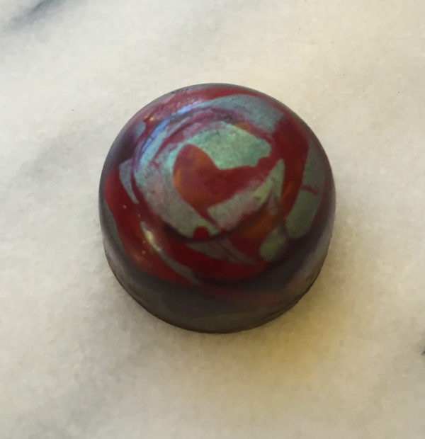 set of 10 single bonbons or caramels in silk pouch - Image 3