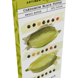 Cardamom Black Pepper 3oz Chocolate Bar