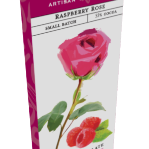 Raspberry Rose 3oz Chocolate Bar