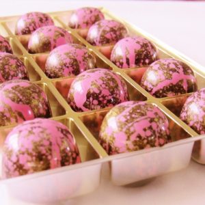 Sparkling Wine Dark Chocolate Truffles, 15 count