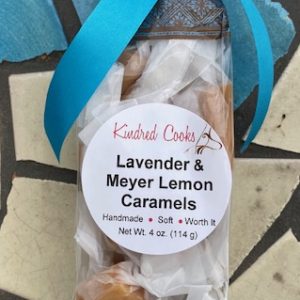 Lavender & Meyer Lemon Caramels