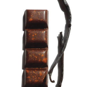 Liquid vanilla caramel filled bar