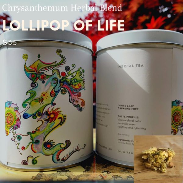 Chrysanthemum Herbal Blend (Caffeine FREE) ~ Lollipop of Life - Image 2