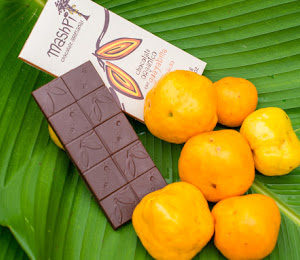 Set of 3 Fruit Chocolate Bars: Passionfruit, Cardamom and Guayabilla
