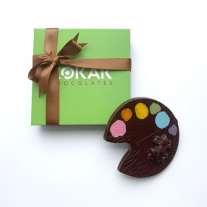 Kokak Chocolates Artist Palette Heirloom 70% Dark Chocolate Bar