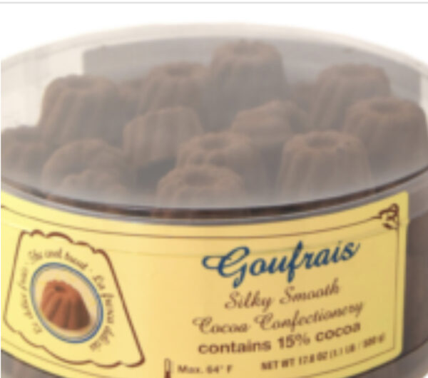 Goufrais - European Cocoa Treat - Case of 8 rounds (65 pieces per round) - Image 2